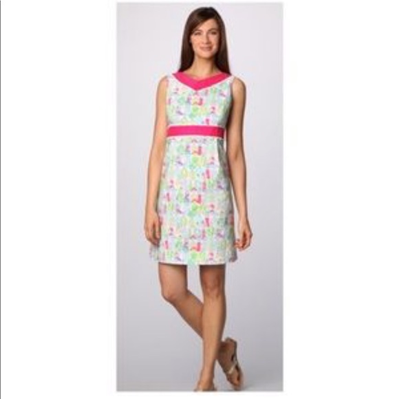 Lilly Pulitzer Giddy Up Del Mar Shift - Picture 1 of 3